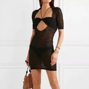 Jacquemus Jacquemus Black La Robe Piana Dress